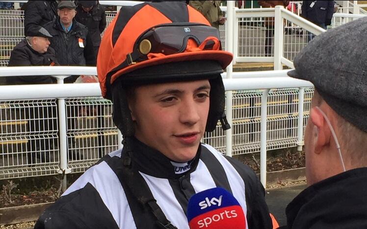 Welsh jockey Connor Brace.