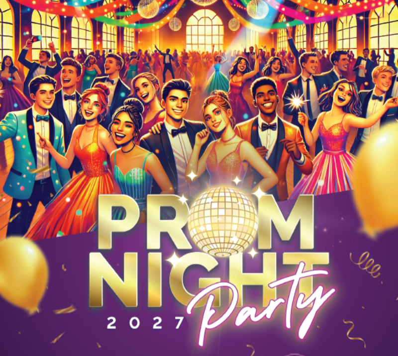 prom nights at ffos las racecourse 2027 artwork